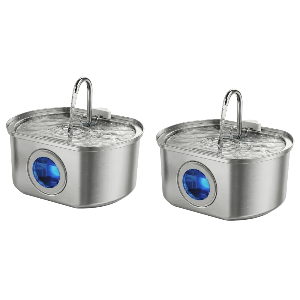 2x Cat Water Fountain