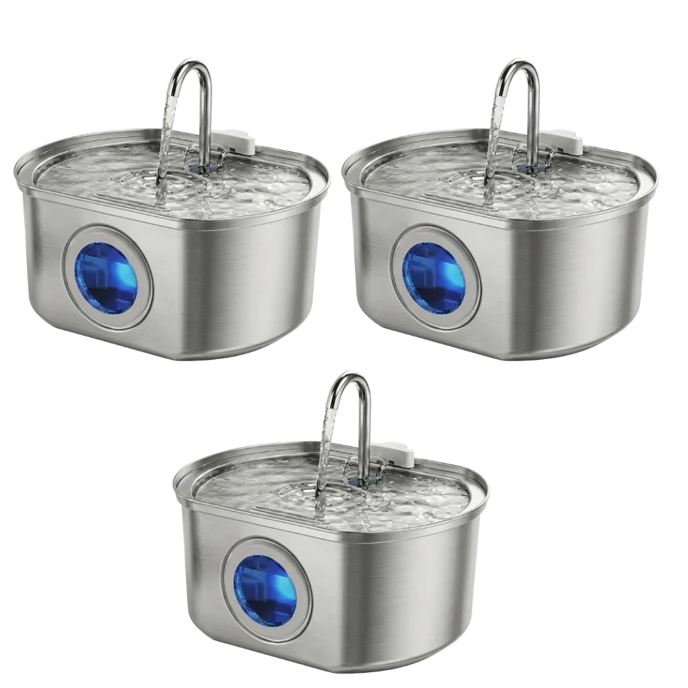 3x Cat Water Fountain